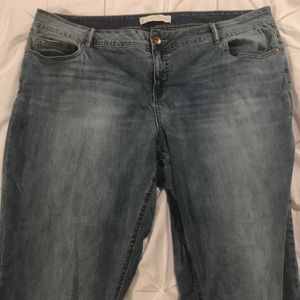 Cato Size 20W Curvy Jeans, EST 1946 Denim